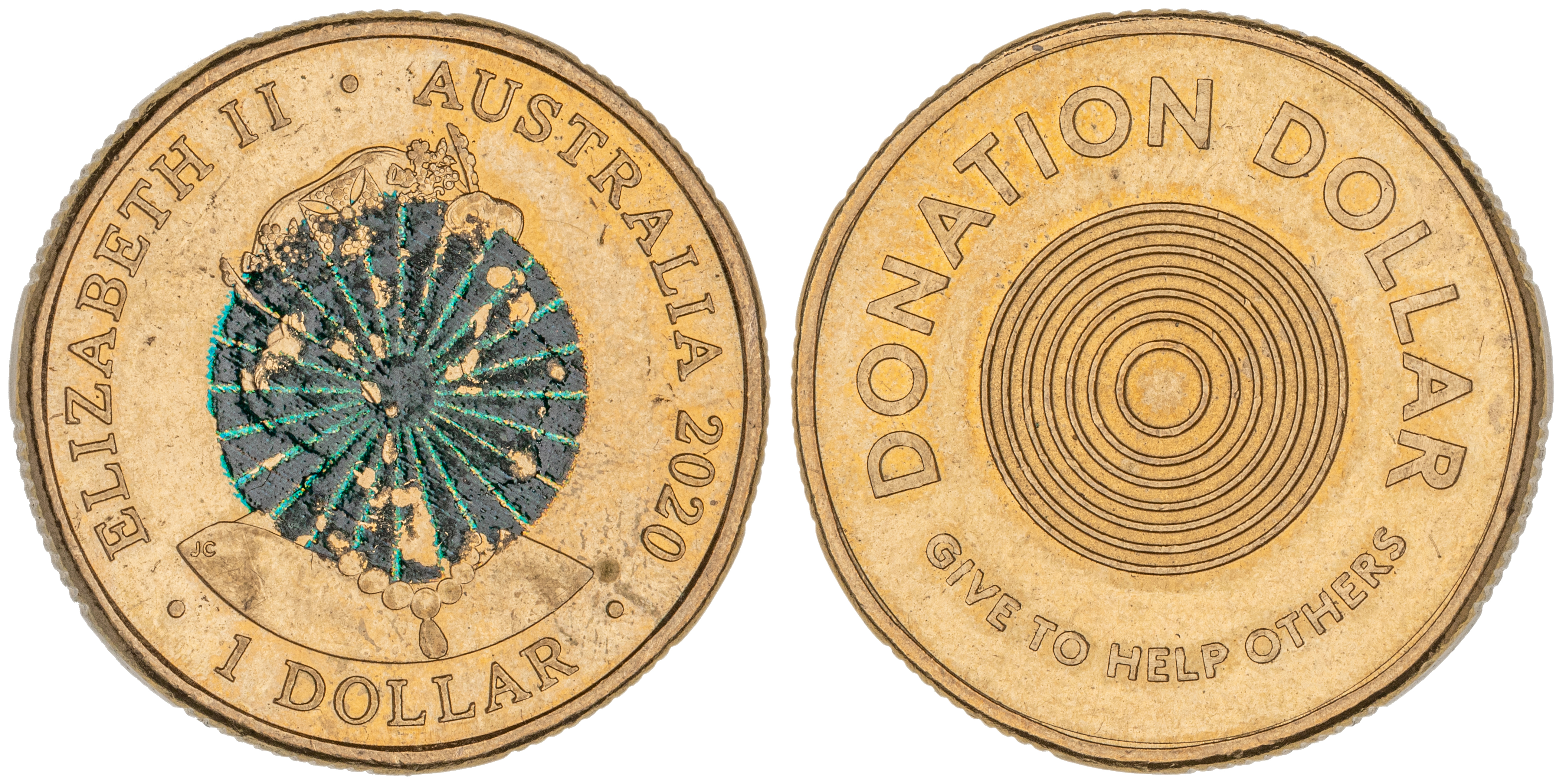 Elizabeth II, One Dollar, 2020, aUNC