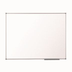 Nobo Basic Magnetic Whiteboard - 1200 x 900mm - one metal strip loose