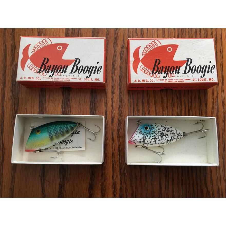 Vintage Bayou Boogie Fishing Lure Color Code 5002