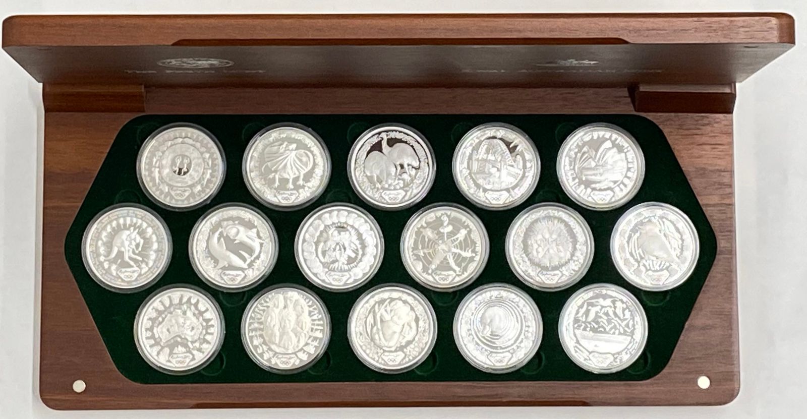 2000 シドニーオリンピック 5ドル 銀貨 Silver 六点 各31.635g