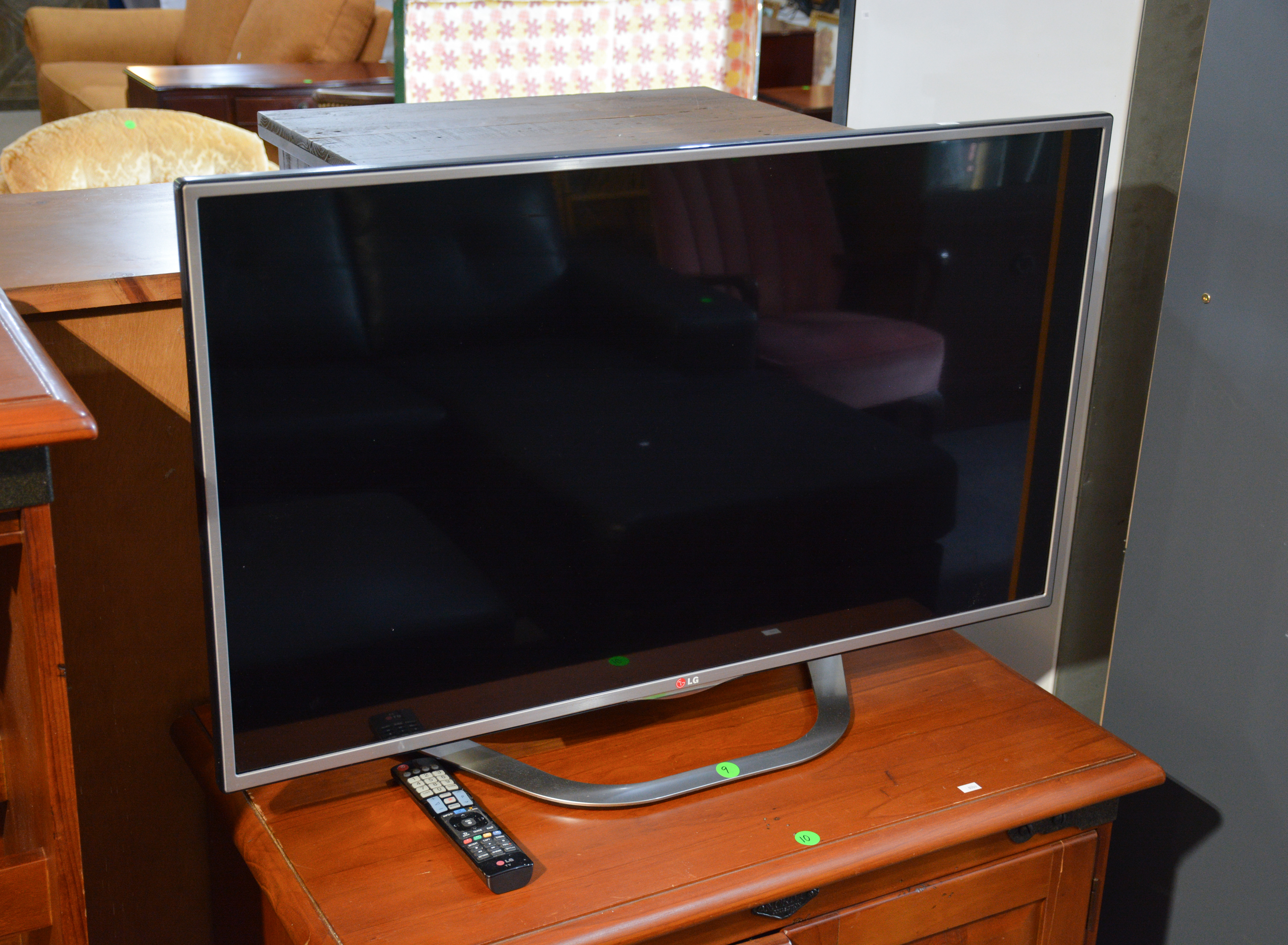 LG TV on Stand with Remote — NZ auction result
