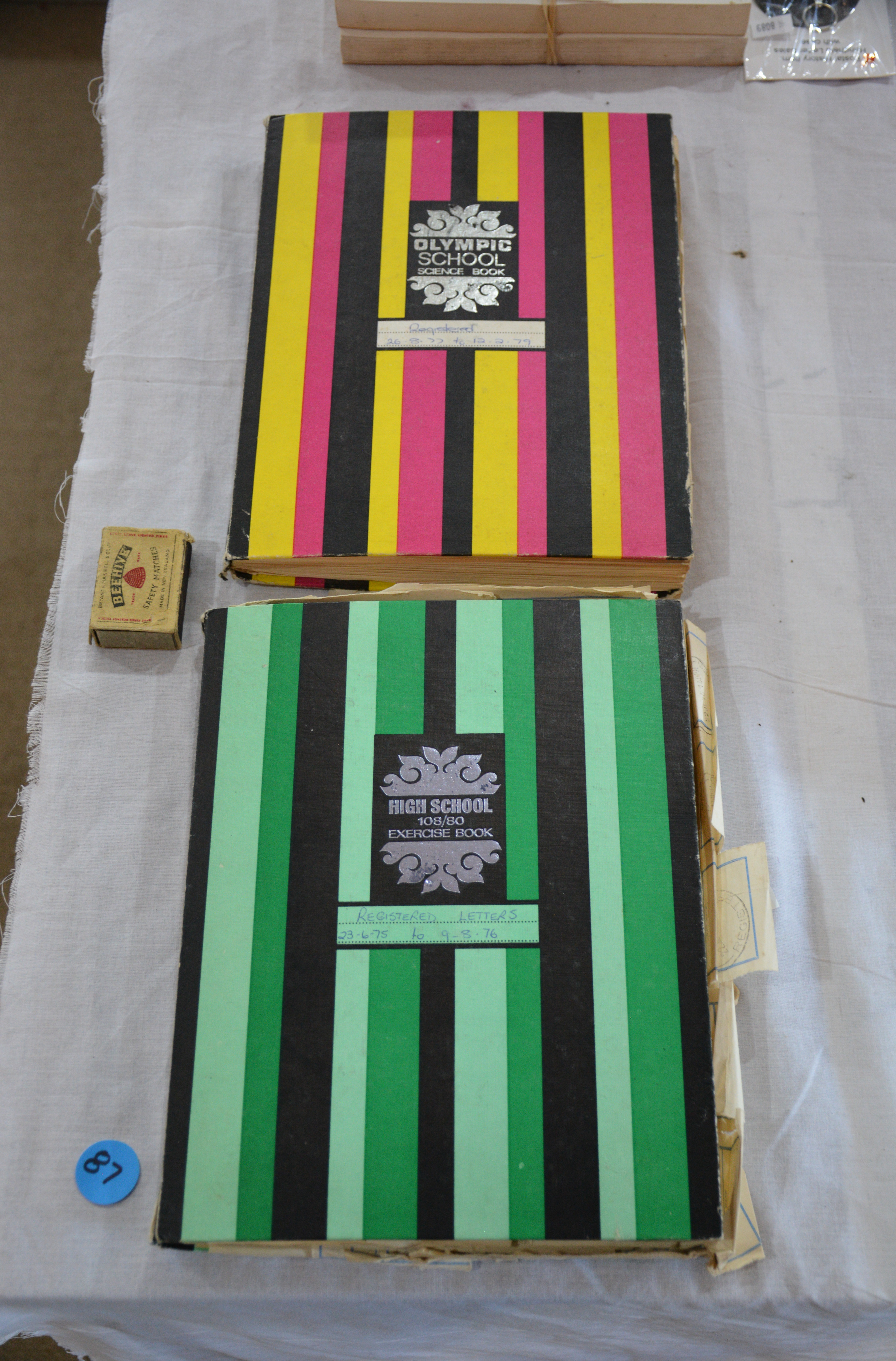 NZ Postal History - Two Books Reg Letters — sold at auction in New Zealand for $10