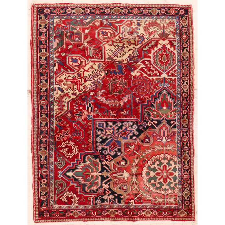 Persian Heriz Sampler Oriental Rug