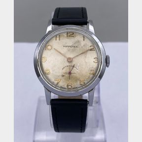 Excellent Hippotex Swiss Mens Antimagnetic Watch Non-Runner - 35mm - Manual Wind - 50693/277