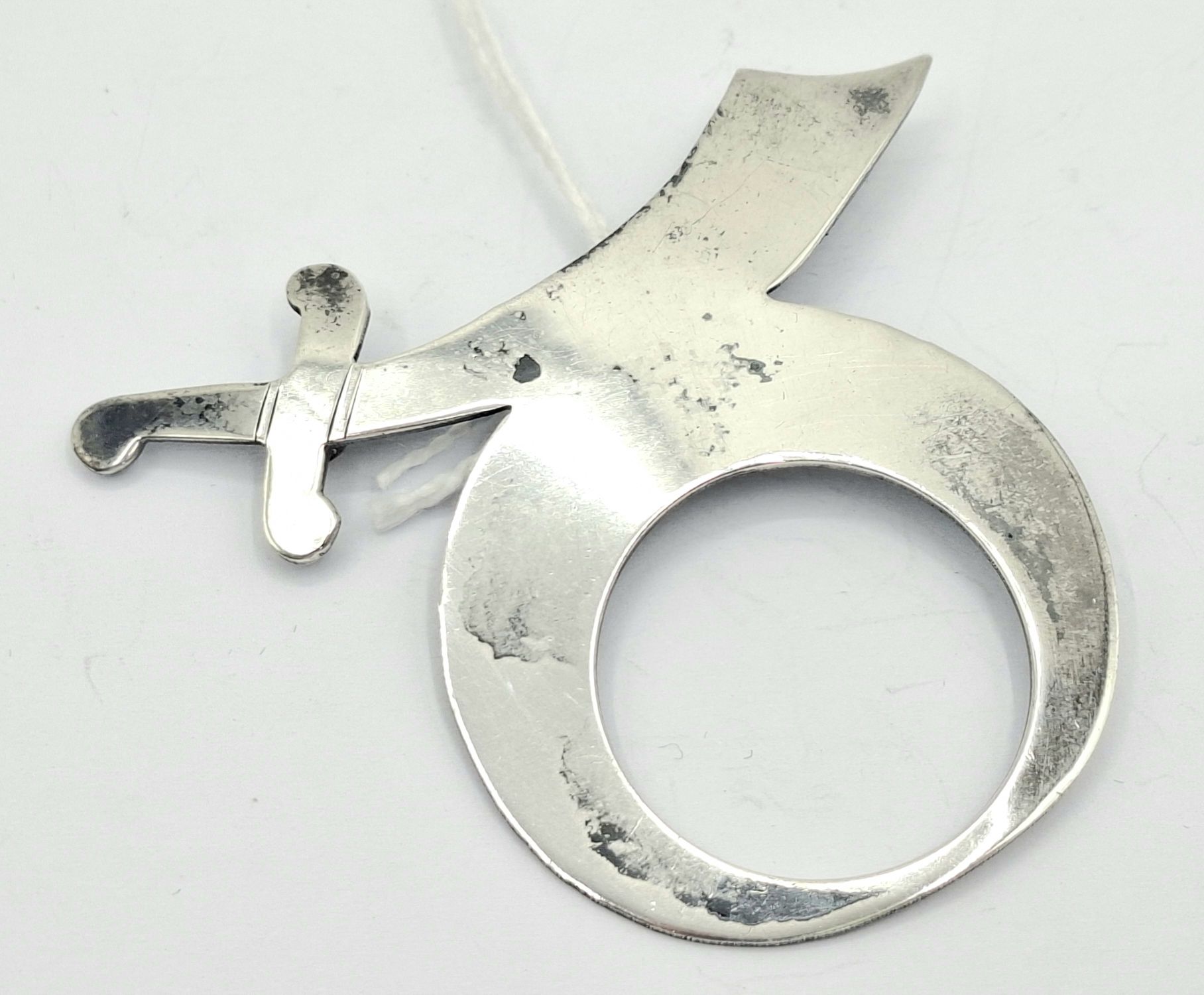 1092 · STERLING SILVER BROOCH