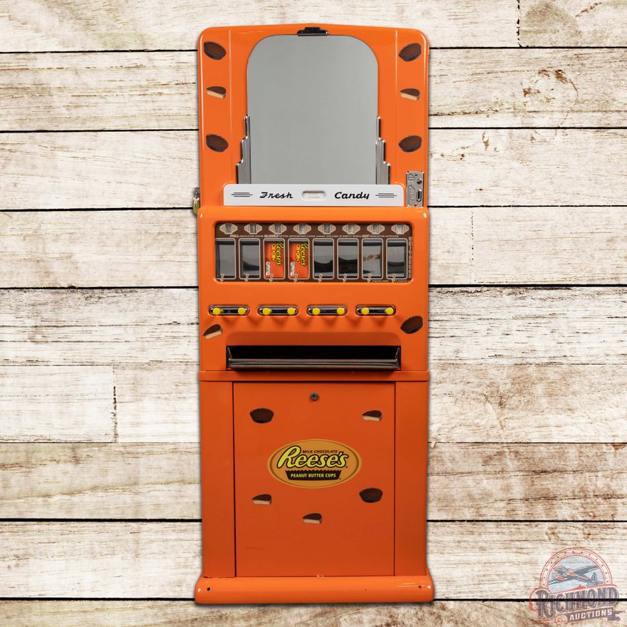 Reese's Candy Stone 5 Cents Vending Machine Restored