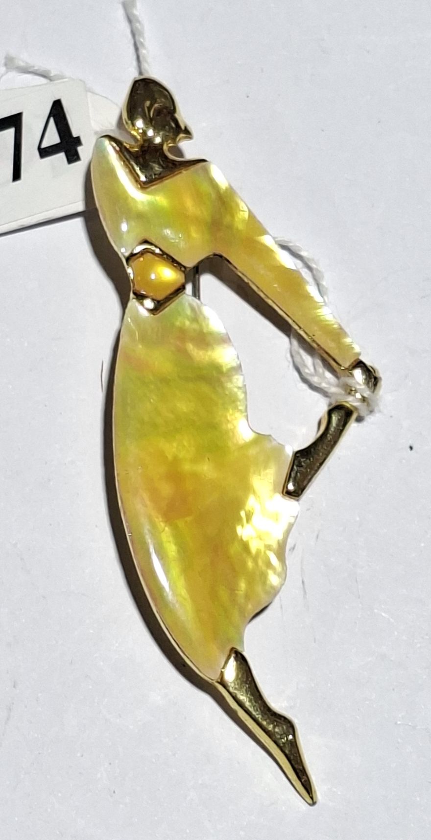 VINTAGE 'DANCING LADY' BROOCH