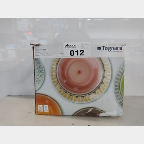 TOGNANA 13 PIECE CAPE TOWN STONEWARE DINNER SET -