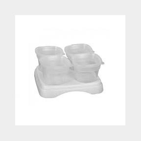 51665/2153 4 Piece Baby Food Storage Container-SMALL | SJ B1 (S4)SB
