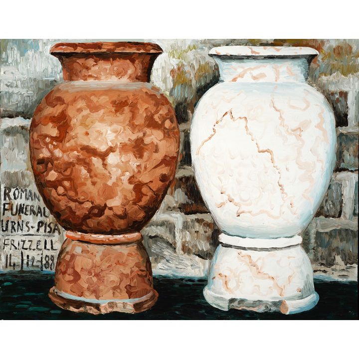 Dick Frizzell 'Roma Funerary Urns – Pisa'