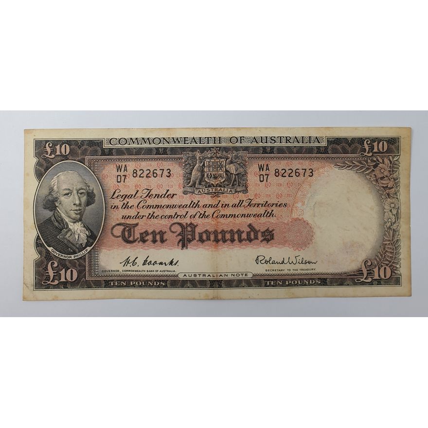 CoA C/W Ten Pound Note