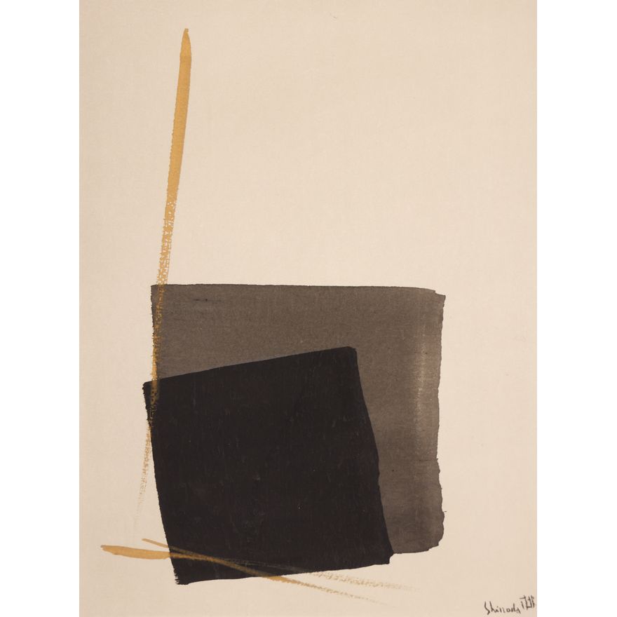 Toko Shinoda ''Untitled'' (Squares) Ink