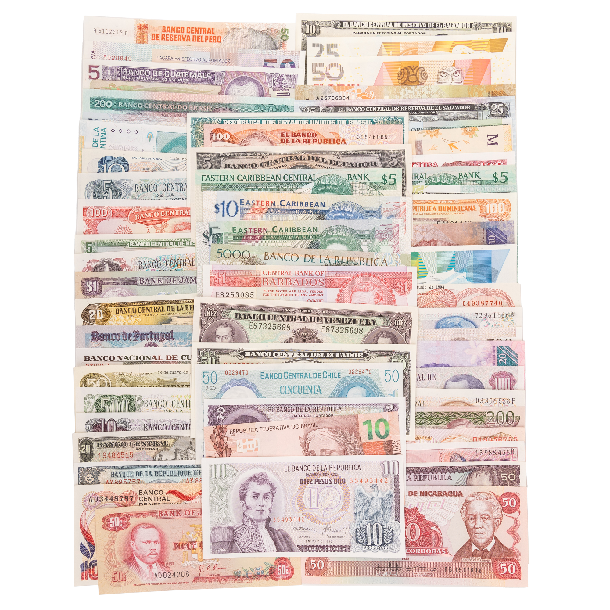 South America & Caribbean, Accumulation, 1960 - 2000s, Fine - UNC
