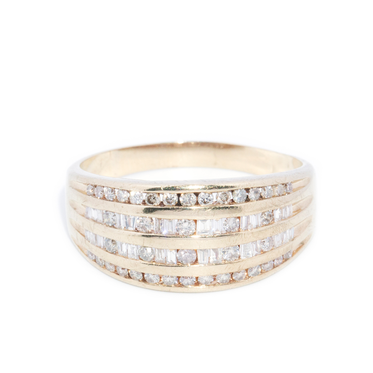 Diamond 9ct Gold Ring