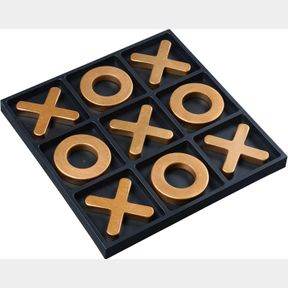 TOLEVOIT CLASSIC TIC TAC TOE GAME, STRATEGY AND FUN GAMES FOR KIDS, TABLETOP BOARD GAMES, PARTY FAVOURS FOR KIDS GOLDEN TIC-TAC-TO