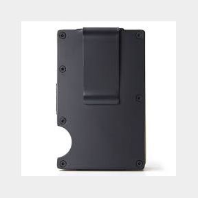Slim Aluminium RFID Card Wallet with Moneyclip (Black) | DR 51663/9931 B2 (S5)SB