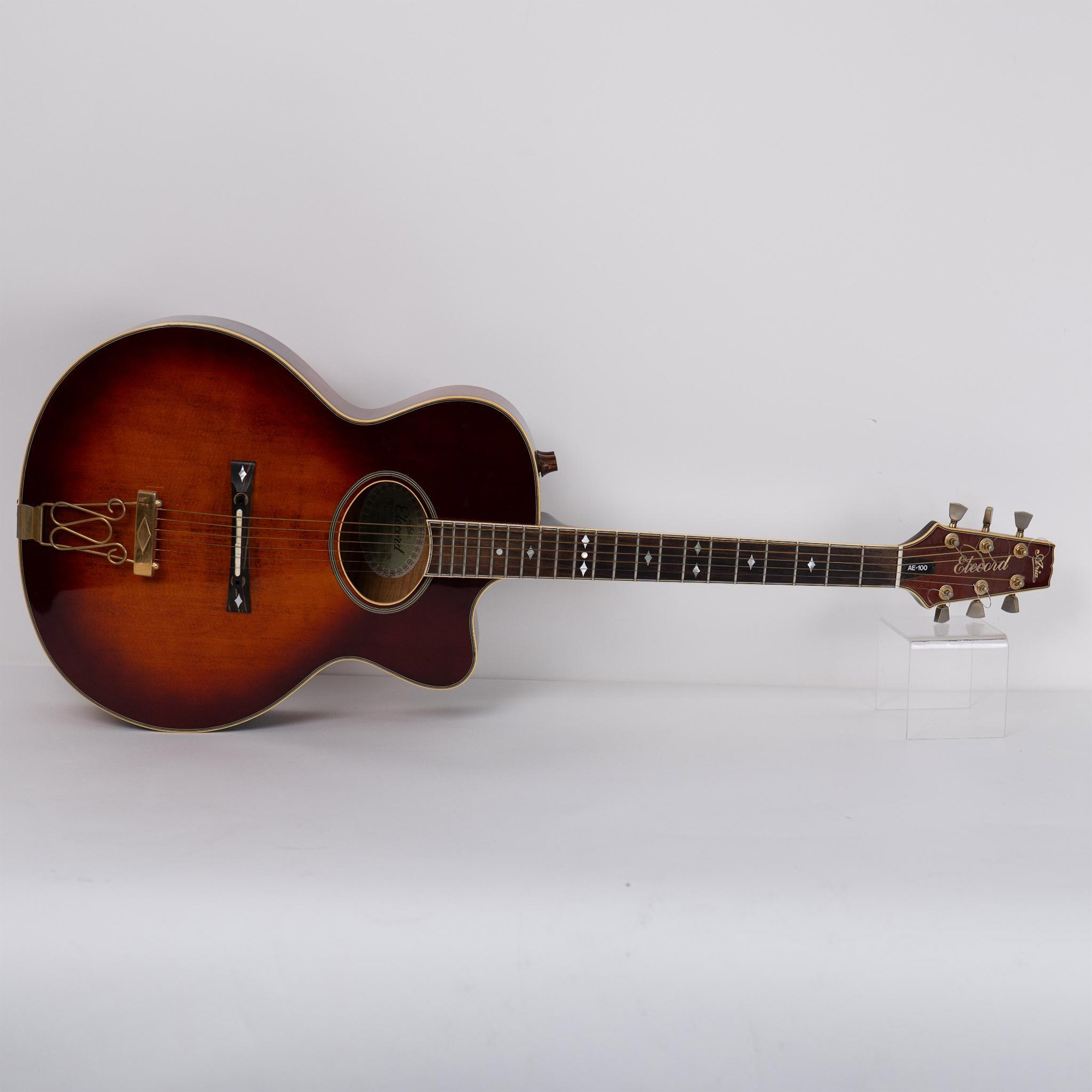 Vintage Aria AE100 Elecord 6 String Electric Acoustic Guitar