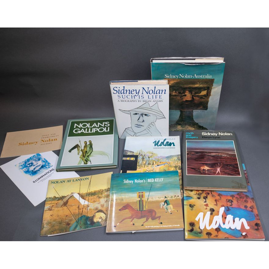 Sidney Nolan [7 titles, books & catalogues]