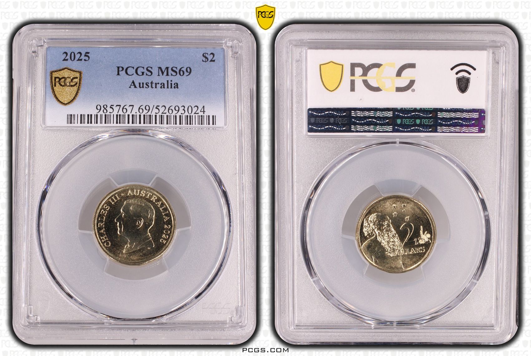 POP 3/0, Two Dollar, 2025, PCGS MS69