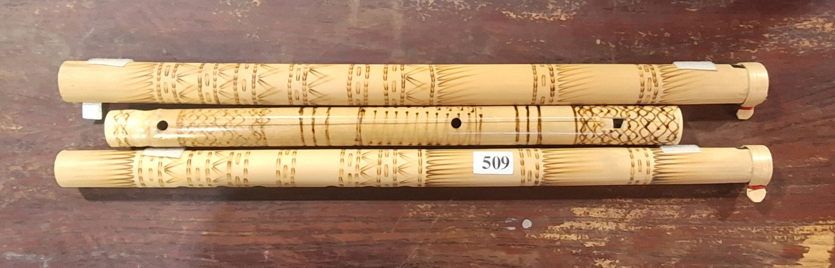 509 · INDONESIAN BAMBOO FLUTES