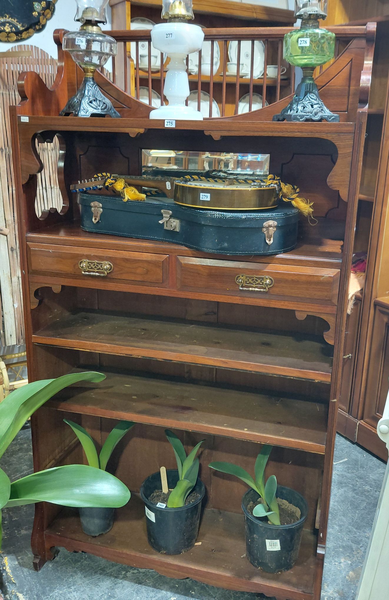 275 · BLACKWOOD BOOKCASE
