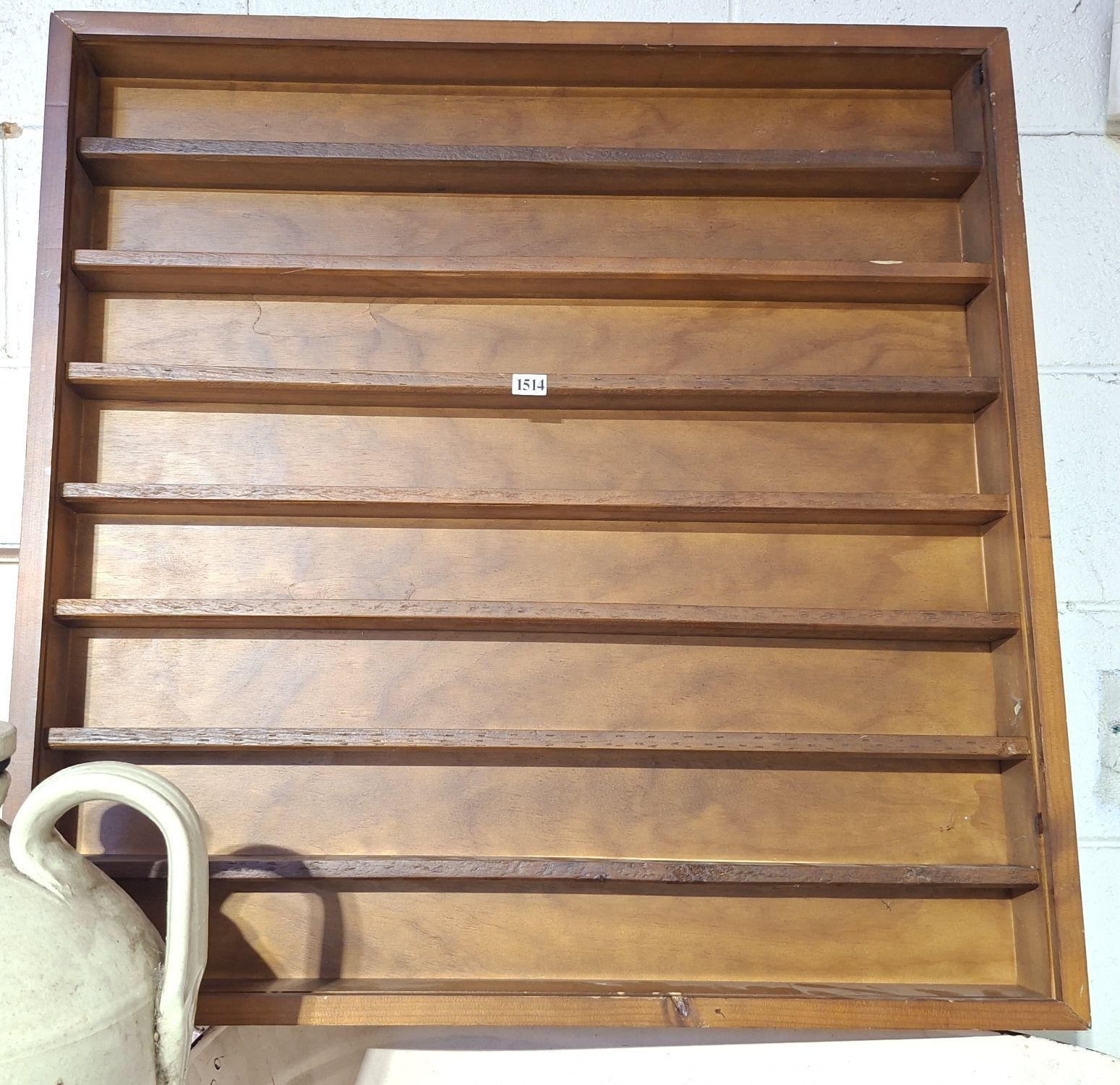 Wooden Collectors Shelf