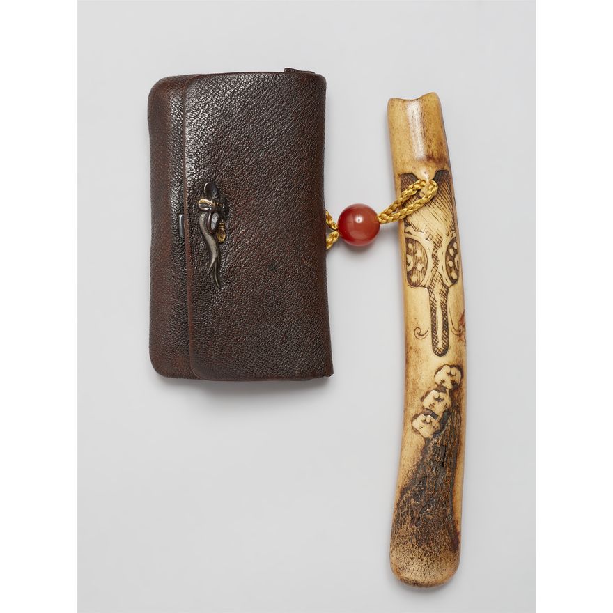 A smoking set. Second half 19th century