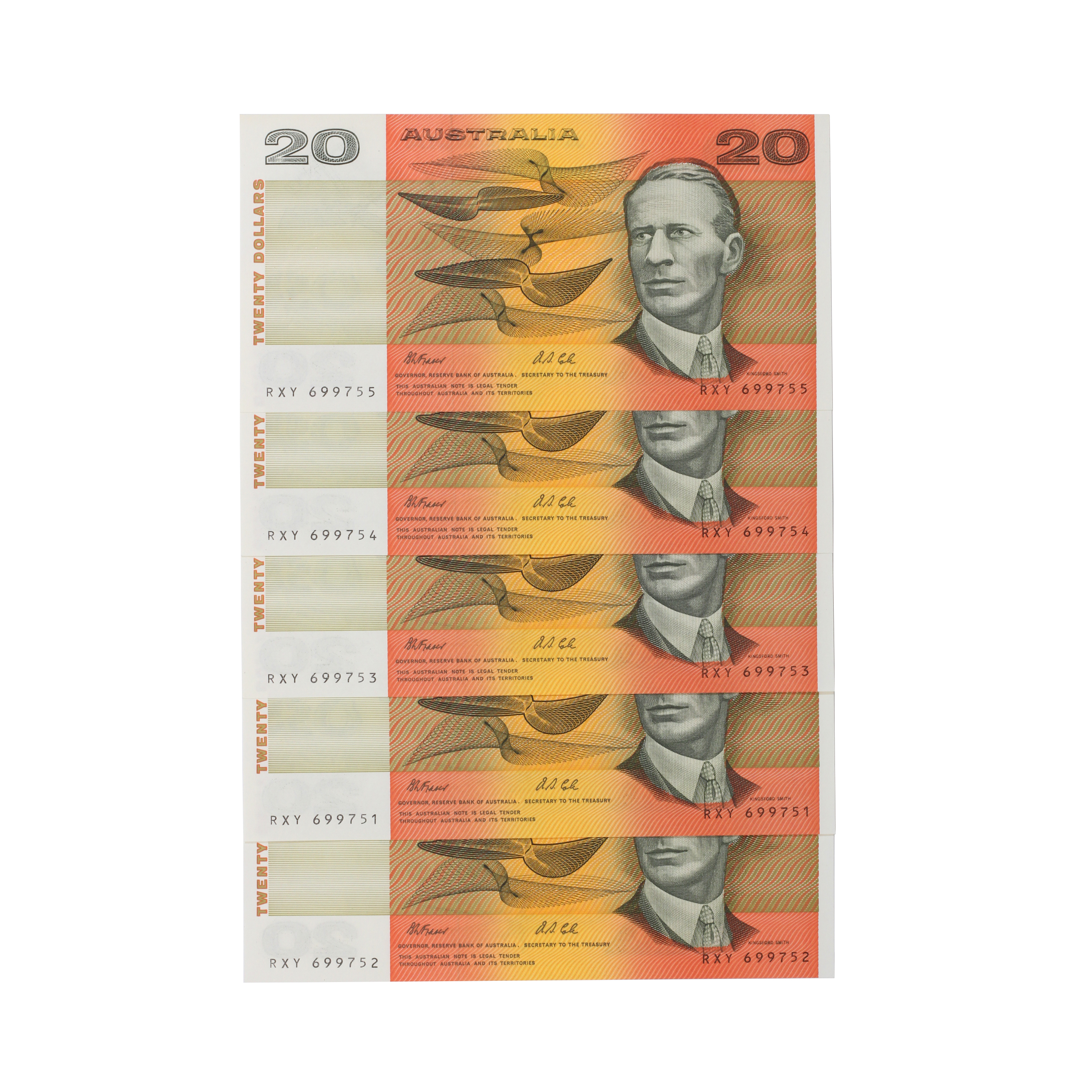 2037. · Twenty Dollars, 1991, UNC