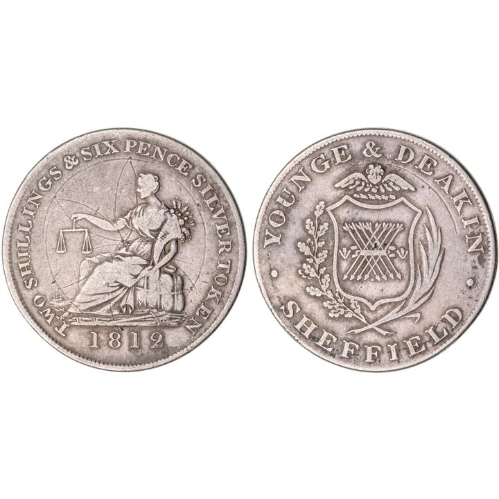 Great Britain, Sheffield, Halfcrown, 1812, gFine