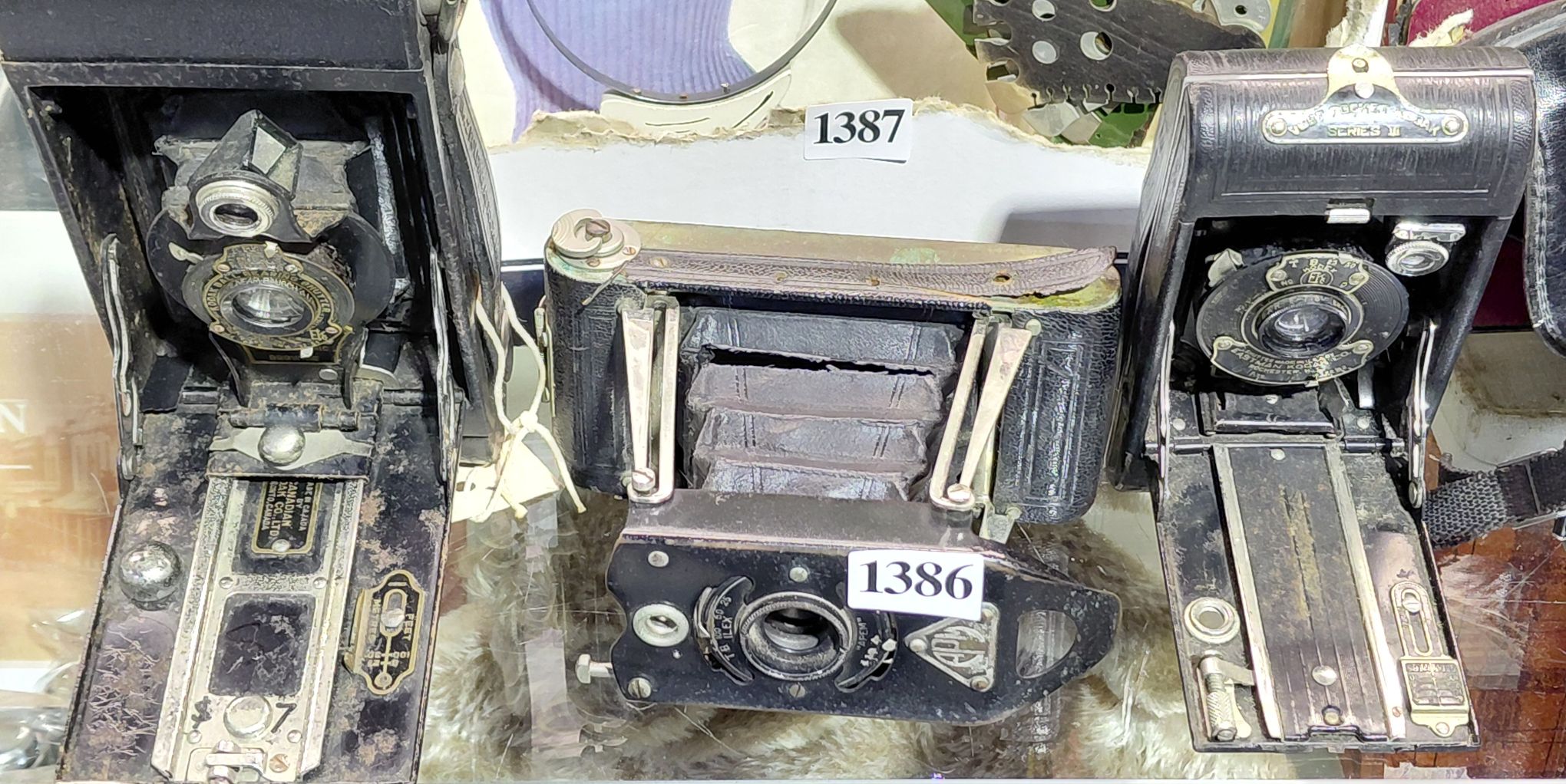 VINTAGE KODAK FOLDING CAMERAS