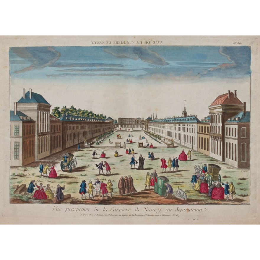 Jacques Chereau | Vue perspective de la Carriere de Nancy au Septentrion