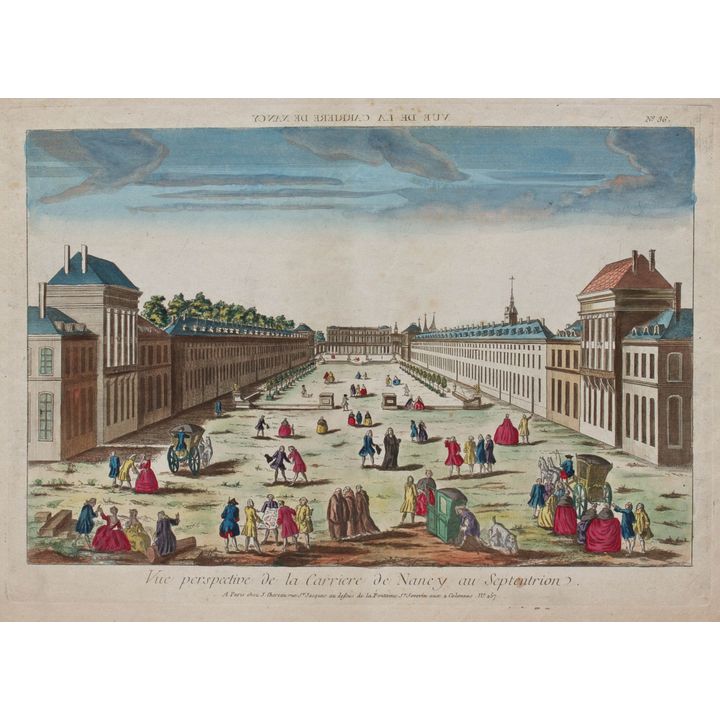 Jacques Chereau | Vue perspective de la Carriere de Nancy au Septentrion