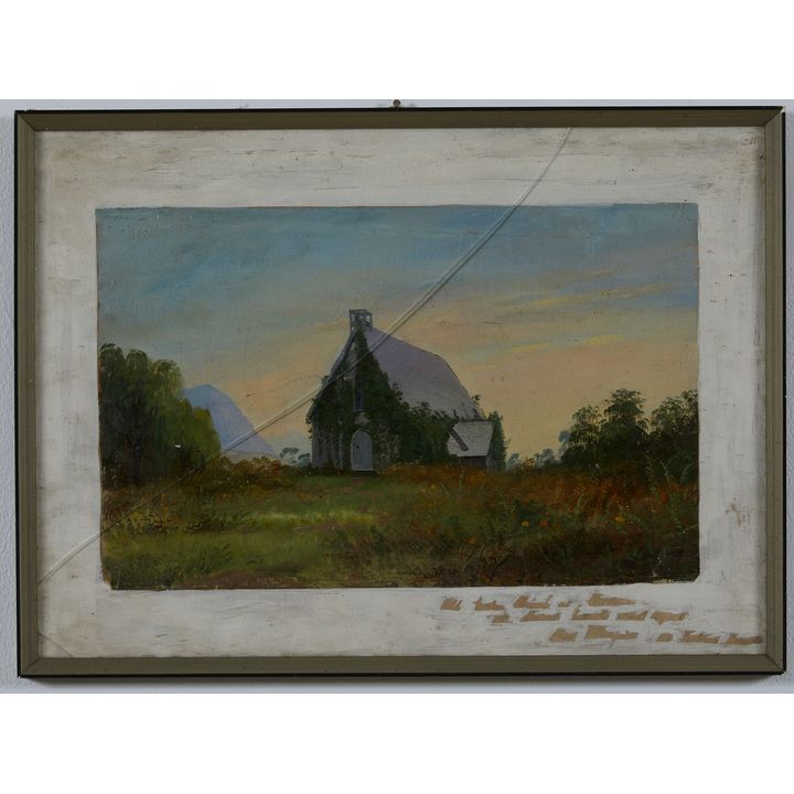 CHARLES BLOMFIELD, Zion Mission Church at Te Wairoa