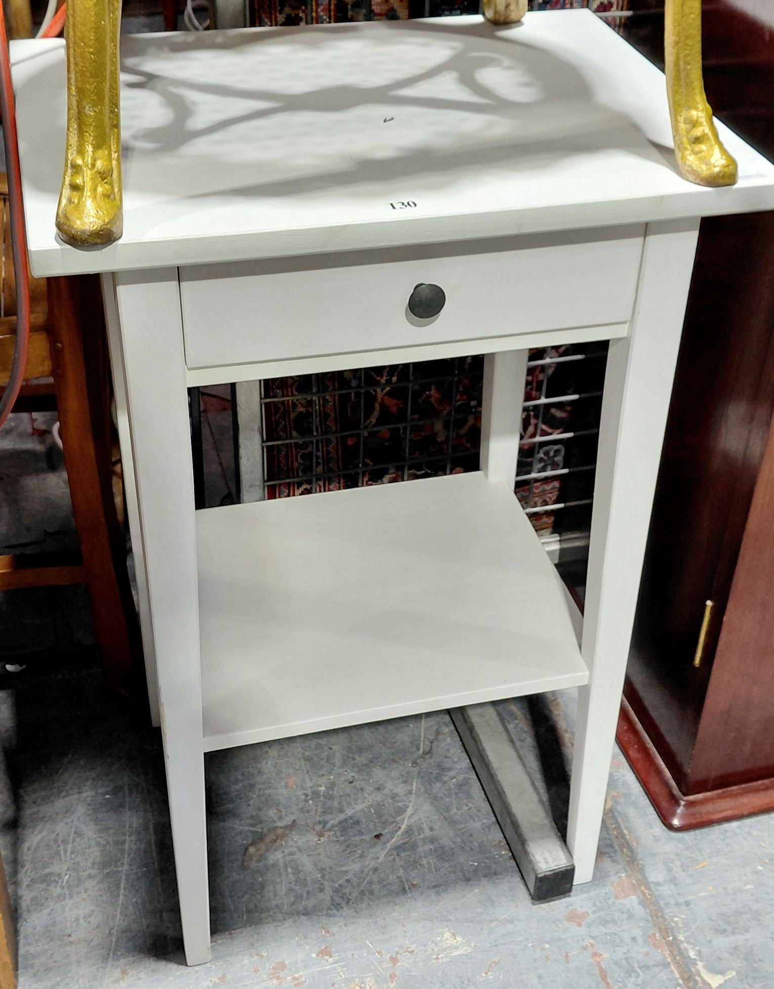 130 · TWO BEDSIDE TABLES