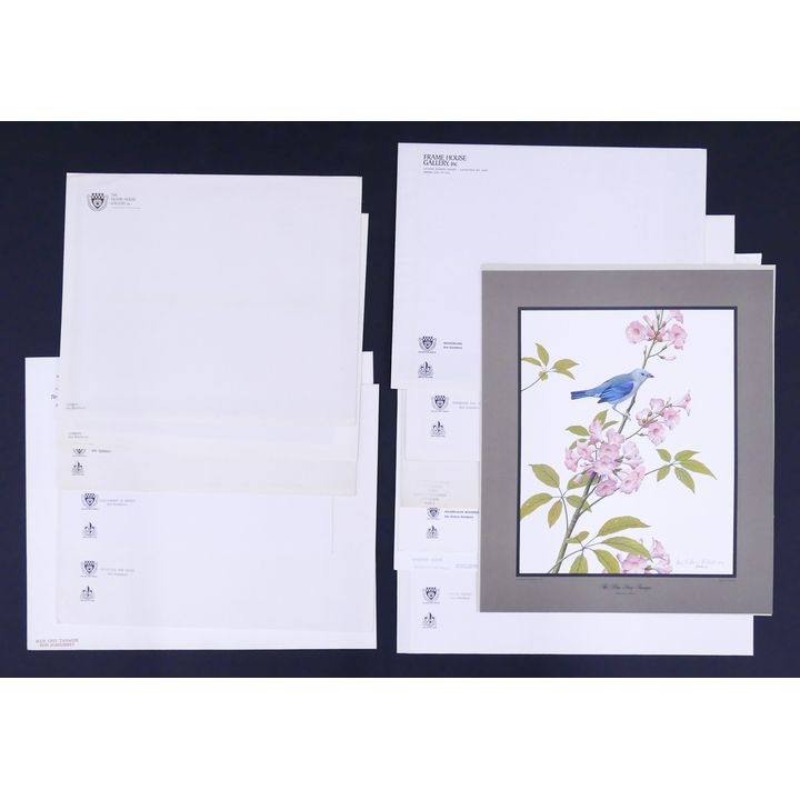 12pc Don Eckelberry Signed Bird Lithographs. Published by Frame House Gallery.