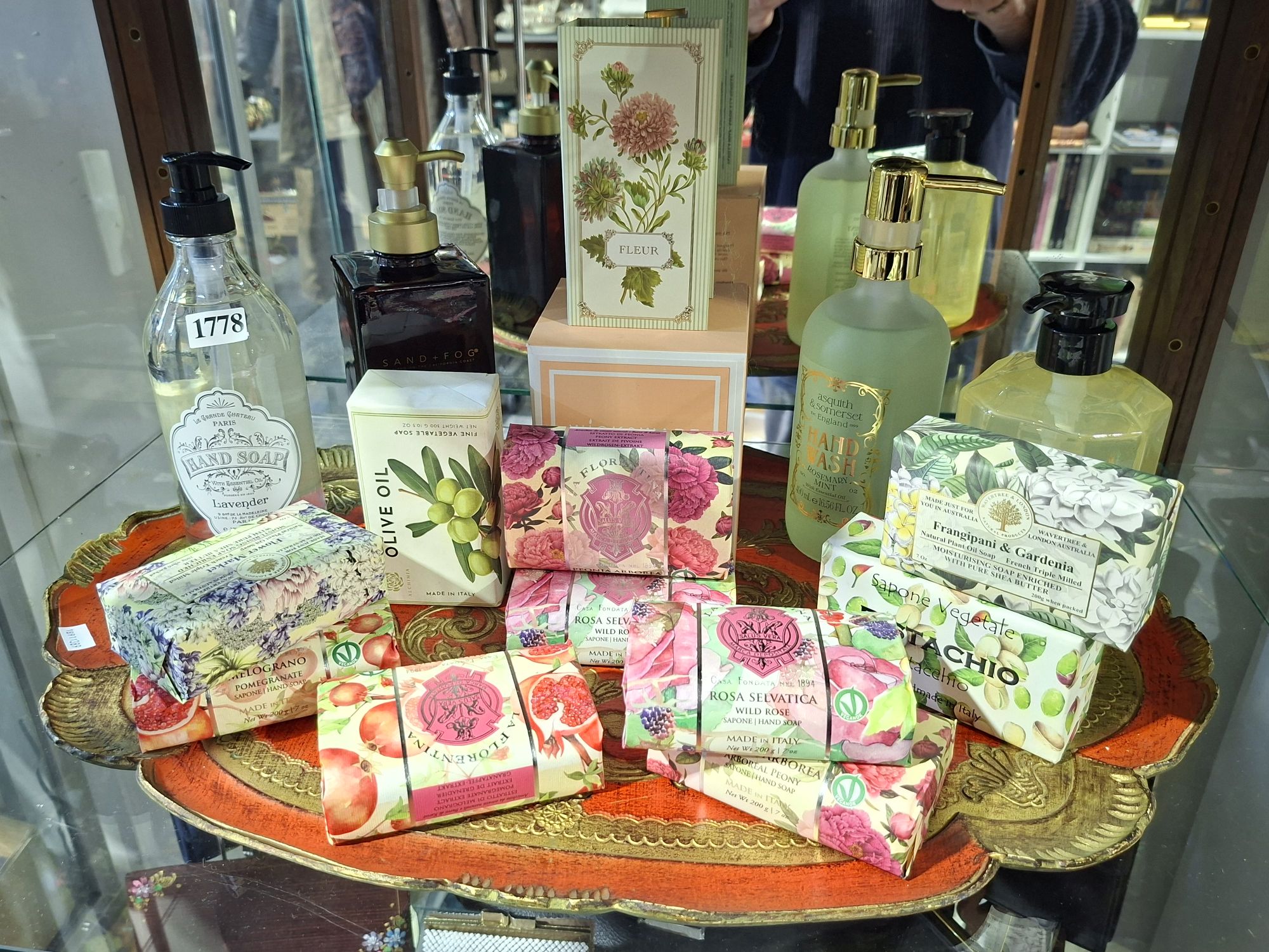 Luxury Soaps And Tray