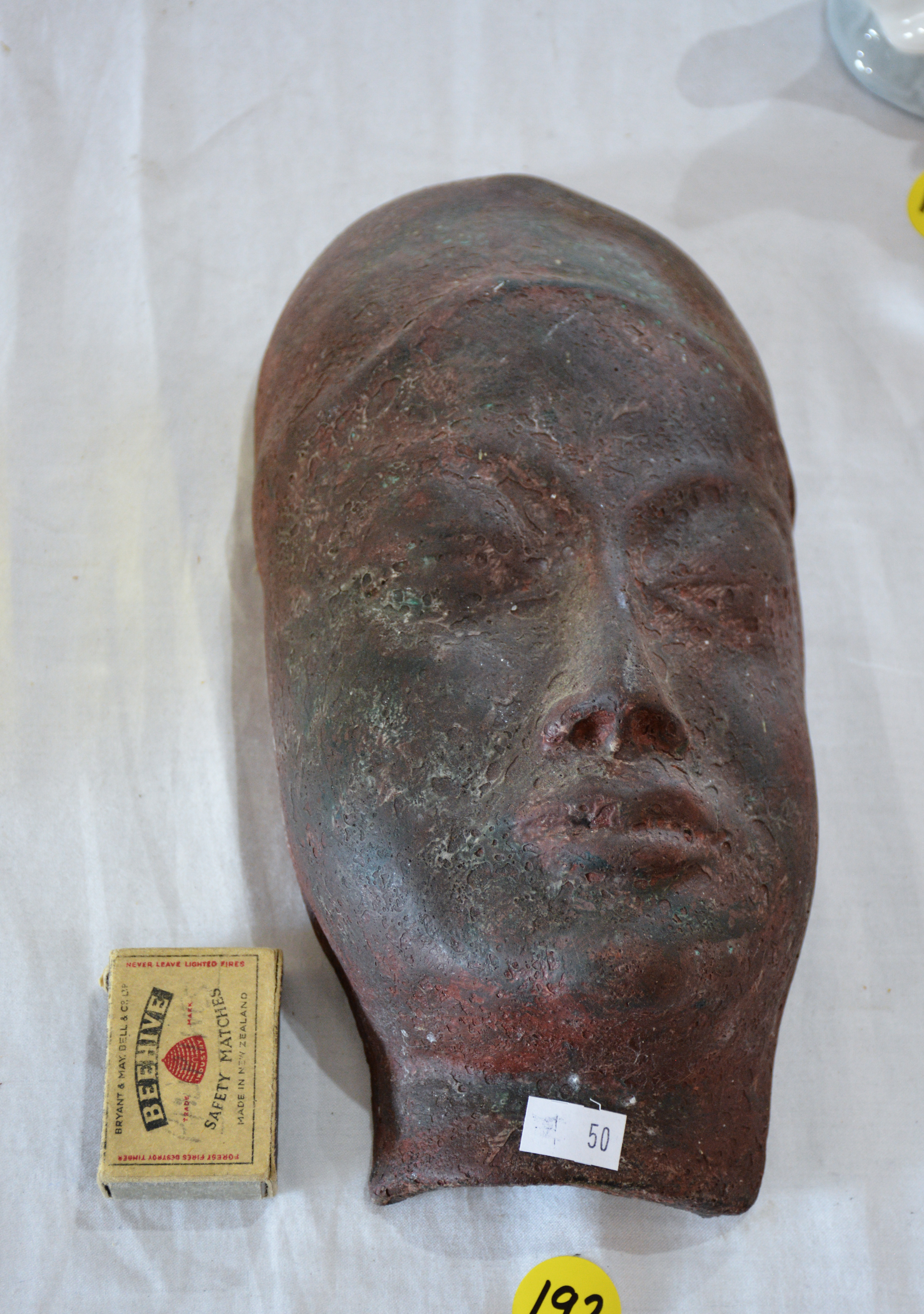 Wall Hanging Ceramic Face — sold at auction in New Zealand for $5