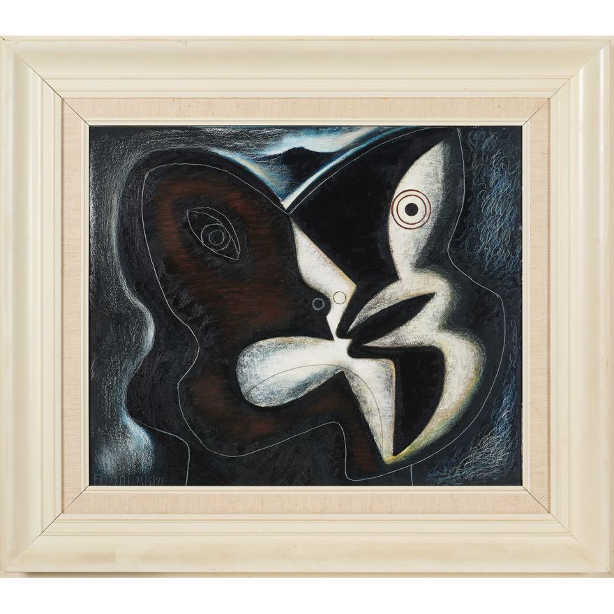 Dick Frizzell 'Ben Nicholson Tiki'