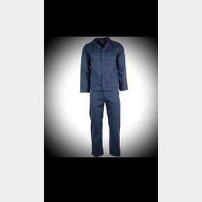 WORK WEAR NAVY BLUE 2PIECE SIZE-42 WAIST - PLAIN - 51818/5177
