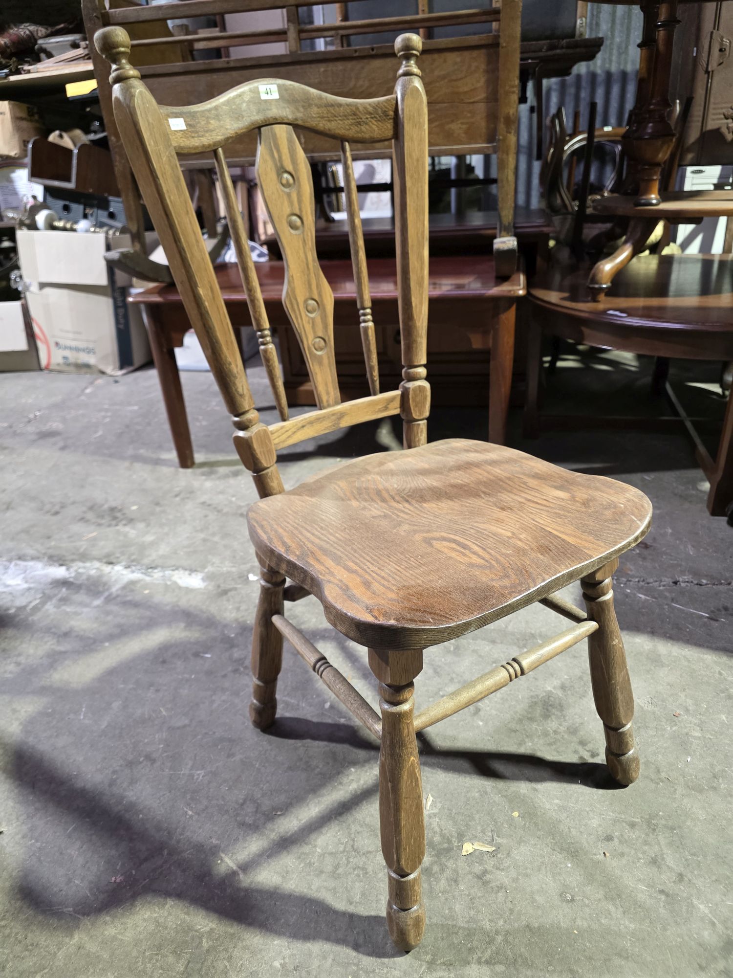 41 · OAK CHAIR
