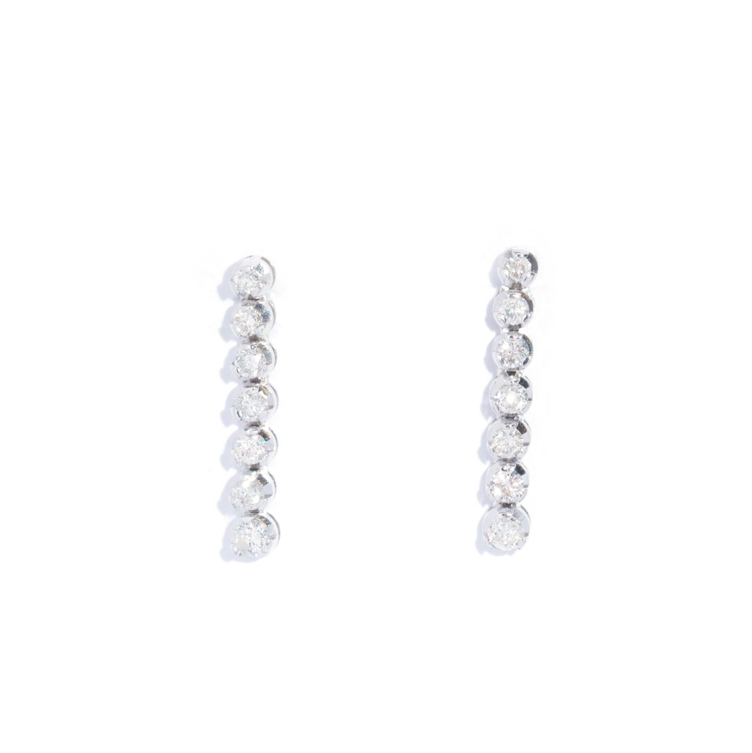 269 · 0.45 Carat Diamond 18ct Gold Earrings