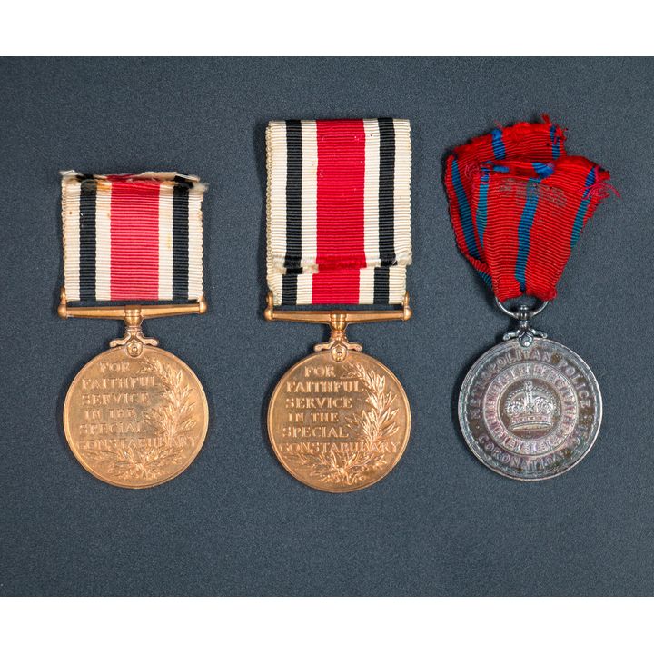 CONSTABULARY & METROPOLITAN POLICE MEDALS [3X]