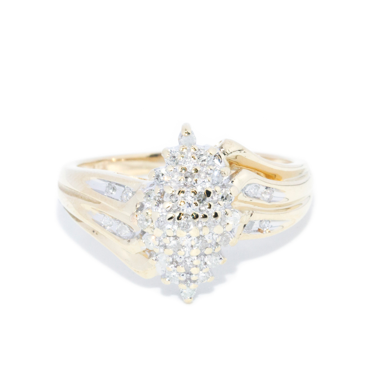 Diamond 10ct Gold Ring