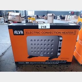 ALVA - ELECTRIC CONVECTION HEATER - METALLIC GREY