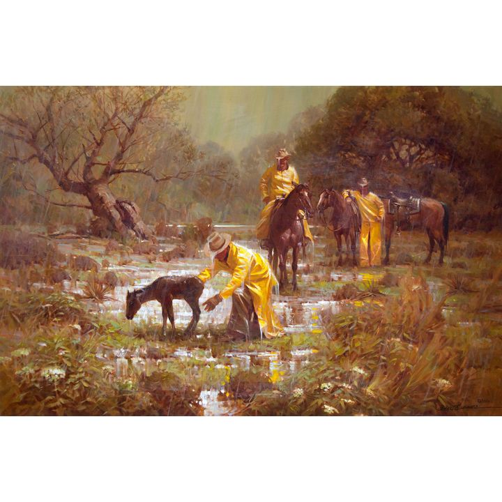 Rainsoaked by Robert Summers (1940- )