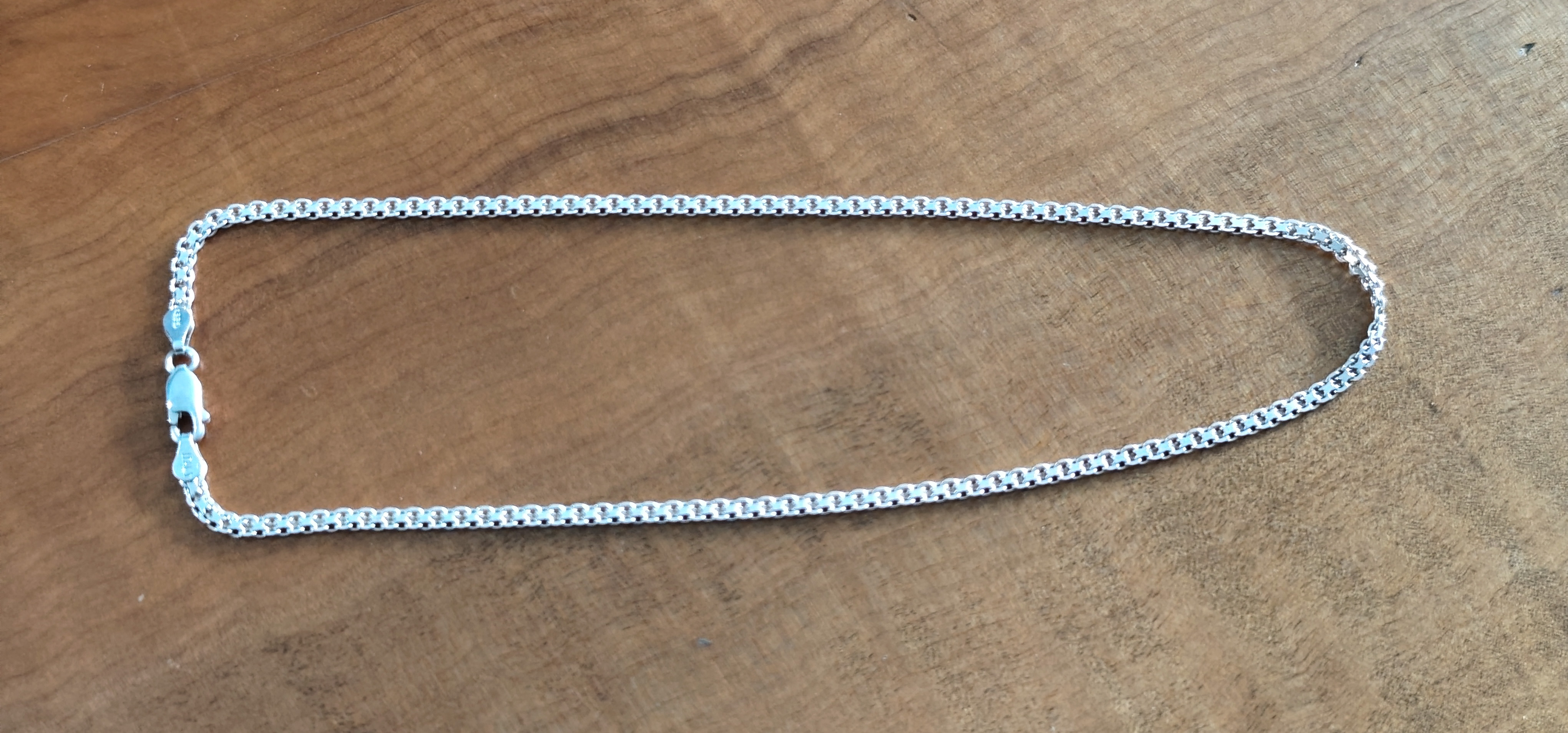 925 Silver Italy Chain Necklace - 6.6g β sold at auction in New Zealand for $40