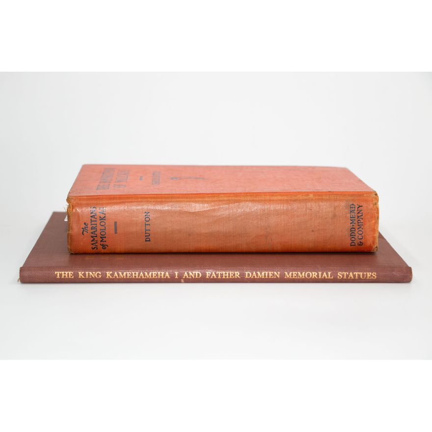 KING KAMEHAMEHA I AND FATHER DAMIEN [association copy]  [2 titles] - Hawaii's Presentation to the National Statuary Collection.