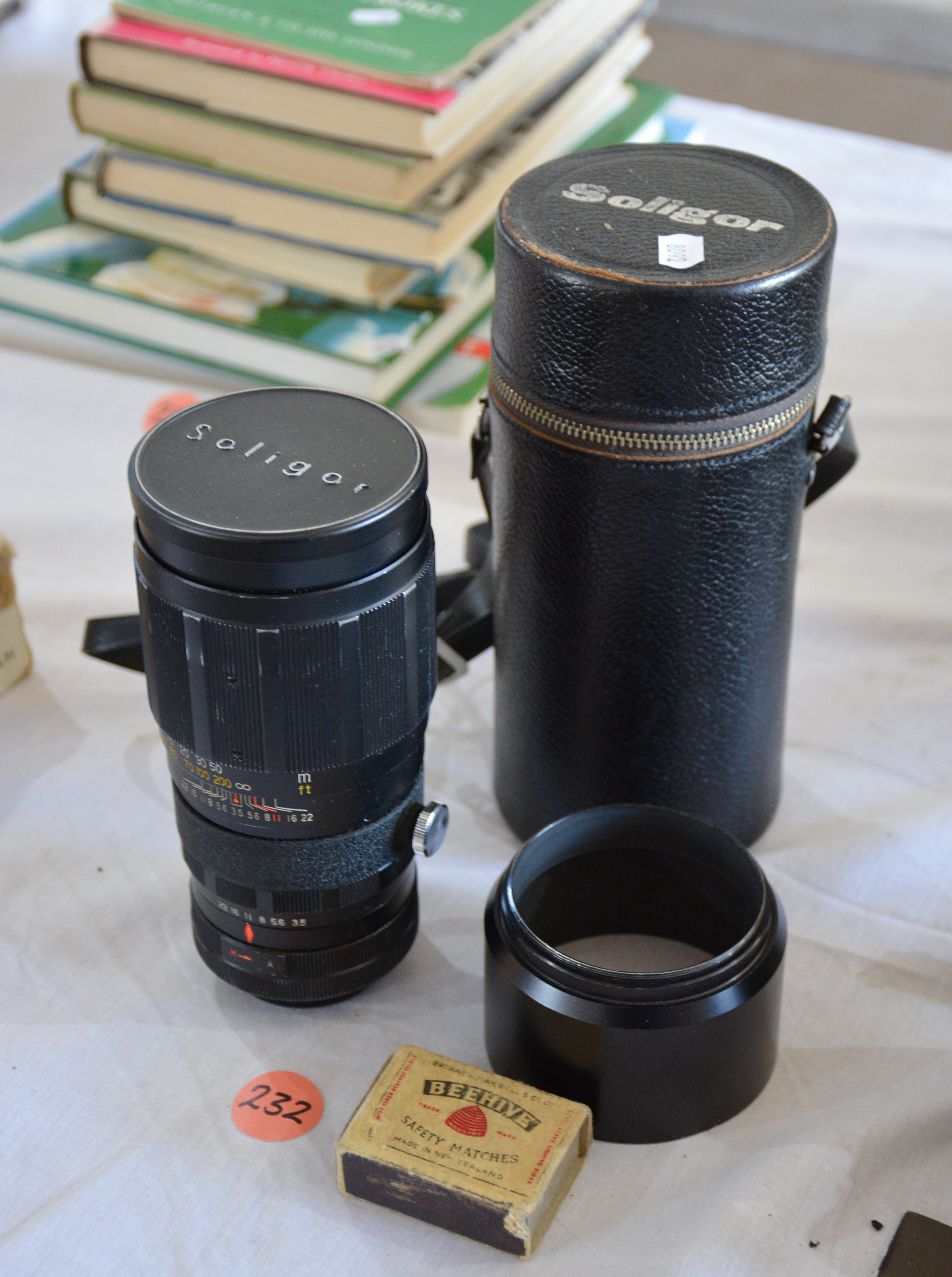 Vintage Soligor 200mm Lens — NZ auction result