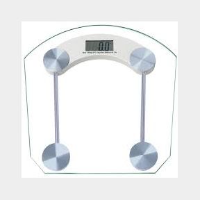 Hubbe Electronic Personal Body Weight Scale - Glass - Qj-2003b Bar 9902021674349-51748/4460