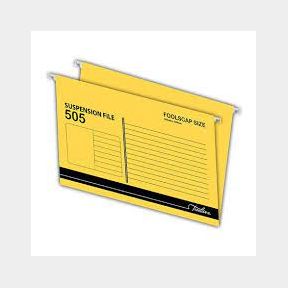 Treeline Suspension File Foolscap Yellow 505 - | PK 51672/7268 B6 (S3) SB